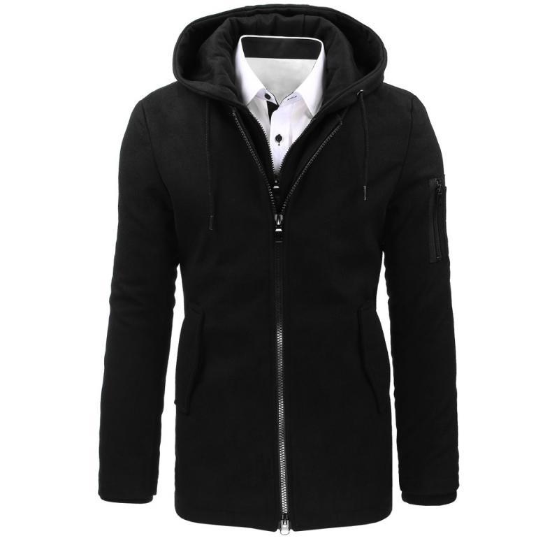 Купить Мужское Пальто Куртку Черное