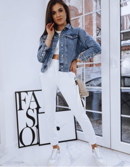 Dámska džínsová bunda NERIO modrá