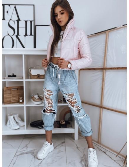 Dámska prešívaná bunda ADRIANNA ružová