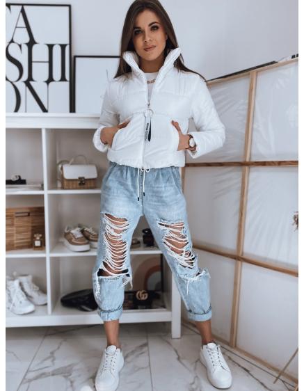 Dámska prešívaná bunda ADRIANNA biela