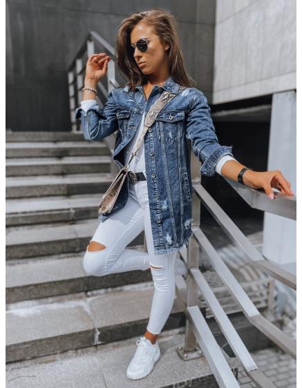 Dámska riflová bunda LUCKY II modrá