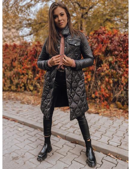 Dámska zimná prešívaná bunda HADRYAN čierna