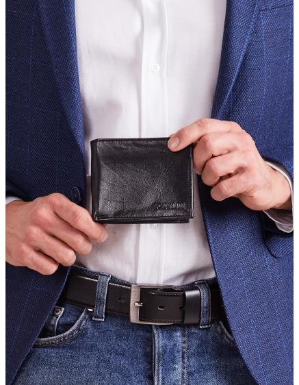 Pánska kožená peňaženka Black