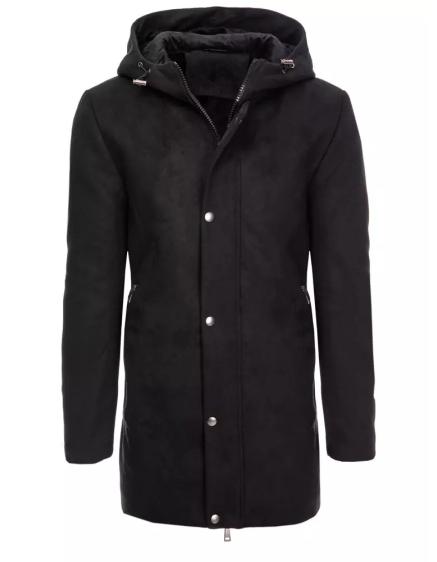 Pánsky zateplený zimný kabát DONA čierny