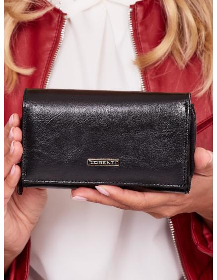 Dámska podlhovastá peňaženka kožená TYLER čierna