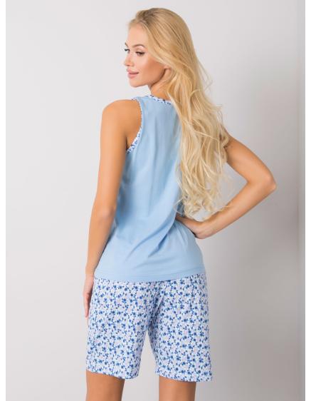 Dámske dvojdielne pyžamo VEER modré